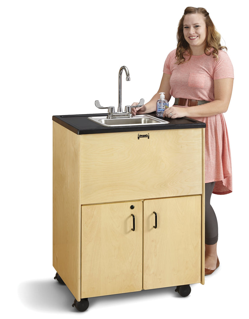 Jonti-Craft Clean Hands Helper 38" Stainless Steel Basin