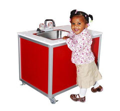 Monsam Toddler Single Basin 20" H Portable Sink