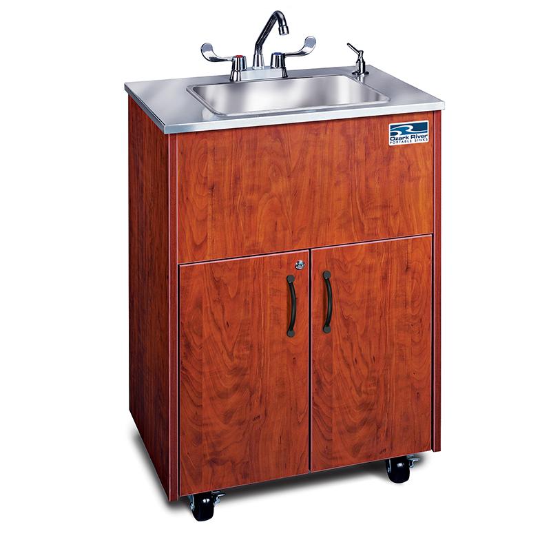 Ozark River Premier Series Portable Hot Water Sink- Stainless Steel Top and Basin