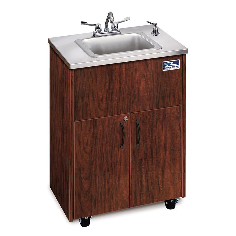 Deep Basin Premier Portable Sink- Stainless Steel Top by Ozark River