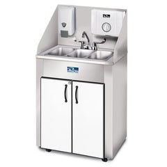 Ozark River Elite Pro3 Portable Hot Water Sink- Triple Basin w/Stainless Steel Top