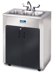 Ozark River Nature Series LS1 or LS3 Hot/Cold Water Portable Sink-Single or Triple Basin - 1